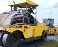 Rodovia entre Nova Laranjeiras e Espigão Alto do Iguaçu recebe melhorias do DER/PR