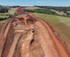 Obra do novo Contorno de Pato Branco chega a 14,23% de execução
