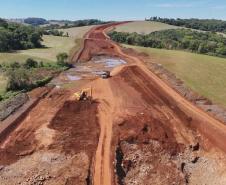 Obra do novo Contorno de Pato Branco chega a 14,23% de execução