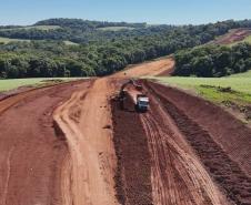 Obra do novo Contorno de Pato Branco chega a 14,23% de execução