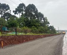Avançam as obras de restauração em concreto entre Manoel Ribas e Pitanga