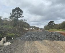 Duplicação em concreto de rodovia entre Pitanga e Turvo chega a 57%