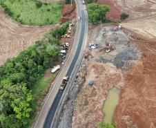 Restauração de rodovias entre Francisco Beltrão e Dois Vizinhos chega a 27,5%