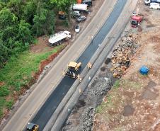 Restauração de rodovias entre Francisco Beltrão e Dois Vizinhos chega a 27,5%