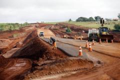 Obras da Estrada da Boiadeira ultrapassam 80% de execução e avançam em várias frentes -  Foto: Albari Rosa/AEN