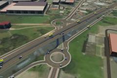 O governador Carlos Massa Ratinho Junior assina ordem de serviço para construção de viaduto em São José dos Pinhais. 
