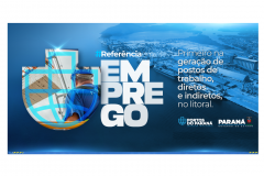 Portos do Paraná reforçam liderança nacional em nova campanha institucional -  Foto: Portos do Paraná