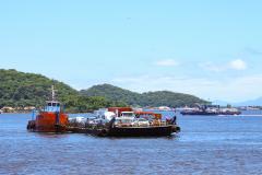 DER/PR altera restrições para veículos pesados no ferry boat de Guaratuba - Foto: Rodrigo Félix Leal / Seil