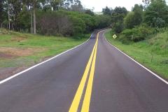 PR-558 Campo Mourão e Araruna Rodovia entre Campo Mourão e Araruna recebe reforço de sinalização Foto: DER