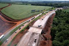 Com trecho do Show Rural pronto, duplicação da BR-277 alcança 63% de conclusão Foto: DER
