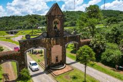 Com ação rápida após as chuvas, Estado volta a liberar tráfego na Estrada da Graciosa  Foto: Rodrigo Félix Leal / SEIL