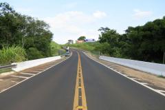 Ponte sobre o Rio São Pedro na PR-691 Foto: DER