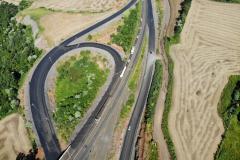 Novo Contorno de Francisco Beltrão atinge 75% de conclusão Foto: DER