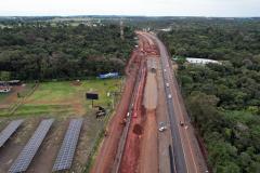 Rodovia das Cataratas terá bloqueio de tráfego na segunda para transporte de grandes vigas Foto: Albari Rosa/AEN