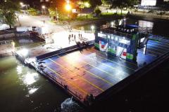 Ferry boat de Guaratuba interrompe atividades devido a fortes rajadas de vento - Foto: DER-PR