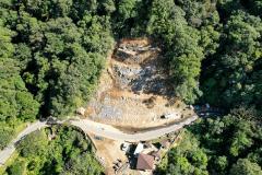 Obras na Graciosa avançam, e primeiros trechos podem ficar prontos este mês Foto: Rodrigo Félix Leal/SEIL