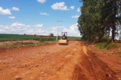 PR-553 - Assinado o contrato de conservação da rodovia entre Mamborê e Luiziana Foto: DER-PR