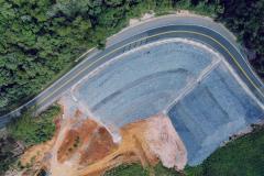Recuperação emergencial finalizada no km 48+500 da PR-092 em Rio Branco do Sul