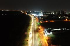 Nova iluminação da BR-277 na região Oeste