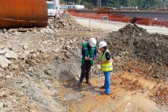 Acompanhamento arqueológico garante preservação cultural na obra da Ponte de Guaratuba