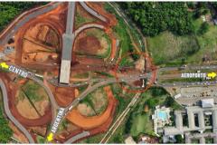 Perimetral Leste de Foz do Iguaçu terá detonação de rochas nesta quarta-feira