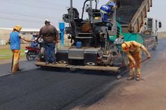 Rodovia entre Palotina e Toledo recebe serviços de conservação do pavimento