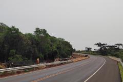 PR-445 terá pare e siga nos próximos dias para içamento de vigas em pontes e viadutos - Ponte sobre o Rio Apucaraninha