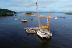 Obras da Ponte de Guaratuba