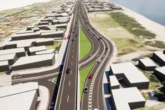Projeto da duplicação em concreto entre Matinhos e Praia de Leste
