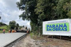 Obra de restauração em concreto da PRC-280