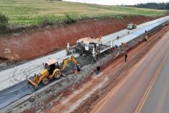Obras da Duplicação em concreto da PRC-466 em Guarapuava