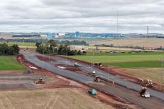 obras de contorno viário de Palotina