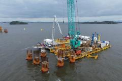 Obras na Ponte de Guaratuba