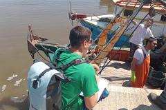 Acompanhamento técnico da atividade pesqueira na Baía de Guaratuba