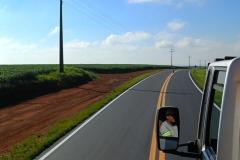 Conservação na PR-364 em Goioxim