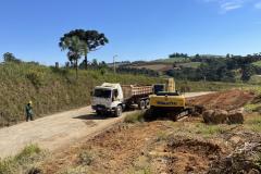 Obra de pavimentação de rodovia entre Imbaú e Reserva tem serviços iniciados