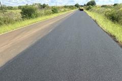 Colônia Entre Rios, em Guarapuava, recebe serviços de conservação do pavimento