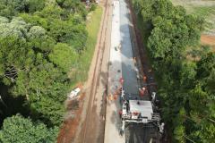 Restauração de rodovias entre Pitanga e Nova Tebas avança no primeiro mês de obras