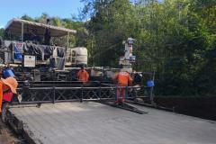 Obra de concreto em rodovias entre Nova Tebas e Pitanga avança em terraplenagem