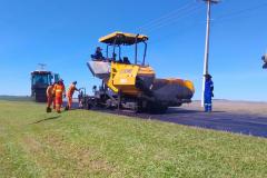 DER/PR recupera pavimento de rodovia entre Castro e Tibagi, nos Campos Gerais