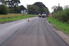 DER/PR está realizando melhorias em rodovia entre Campo do Tenente e a Lapa
