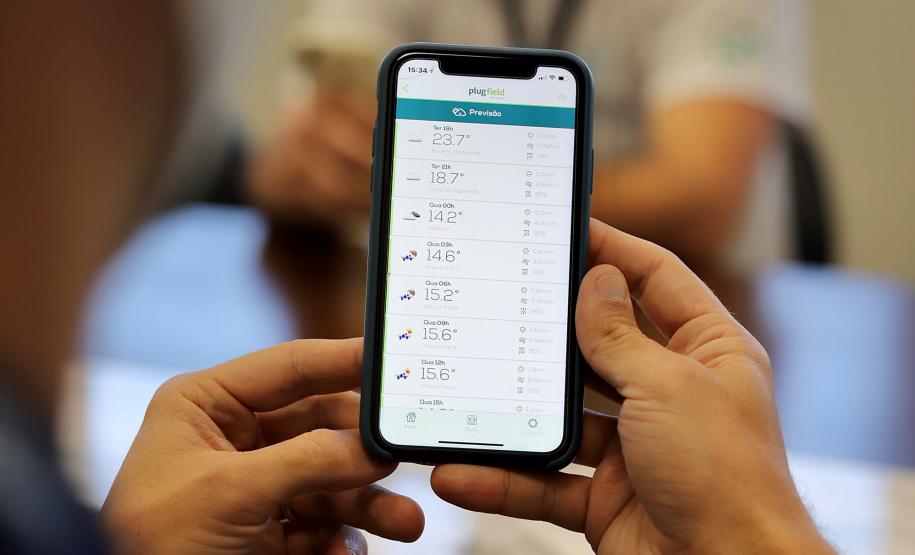 A Portos do Paraná implantou uma estação meteorológica própria, que disponibilizará medições e alertas em tempo real sobre as condições atmosféricas no Porto de Paranaguá. Foto: Cláudio Neves / Portos do Paraná