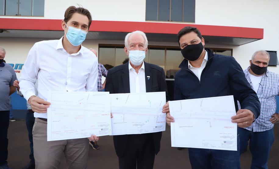 Governo anuncia investimento de R$ 3,8 milhões em obras em Marechal Cândido Rondon. Foto: Ari Dias/AEN