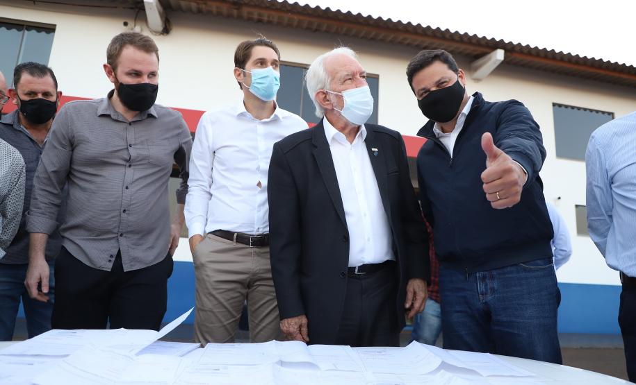 Governo anuncia investimento de R$ 3,8 milhões em obras em Marechal Cândido Rondon. Foto: Ari Dias/AEN