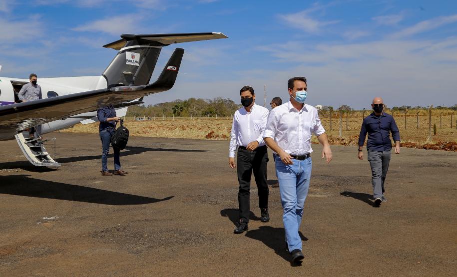 As obras de recapeamento da pista de 1.210 metros de extensão e 23 metros de largura estão 84,37% executadas. Foto: Gilson Abreu/AEN