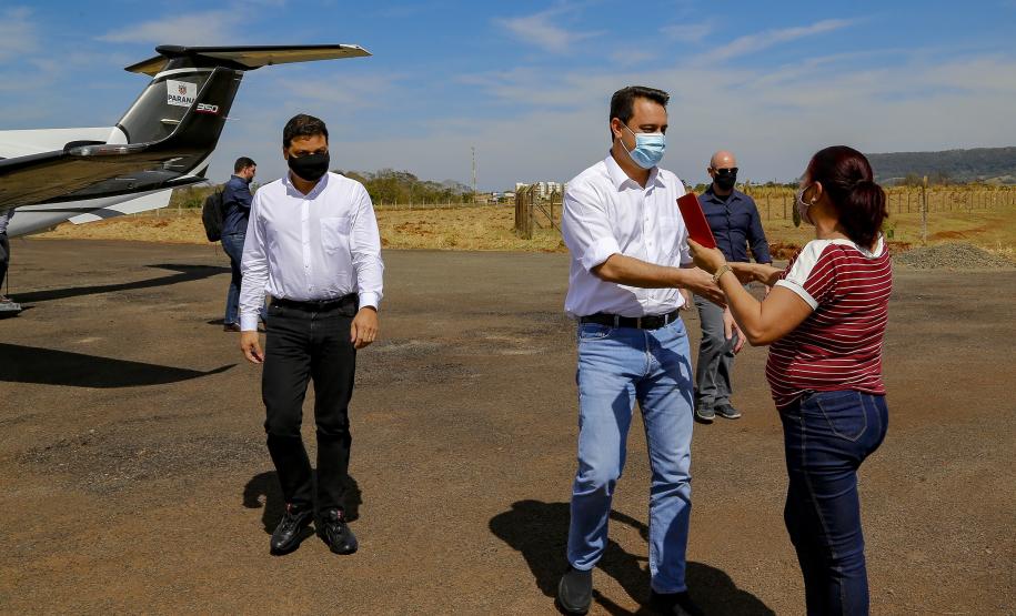 As obras de recapeamento da pista de 1.210 metros de extensão e 23 metros de largura estão 84,37% executadas. Foto: Gilson Abreu/AEN