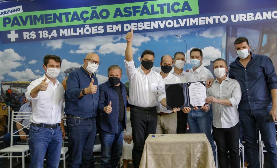 02.09.2021Governador Carlos Massa Ratinho Junior autoriza licitação do distrito industrial e anuncia investimentos em Jacarezinho. Foto Gilson Abreu/AEN