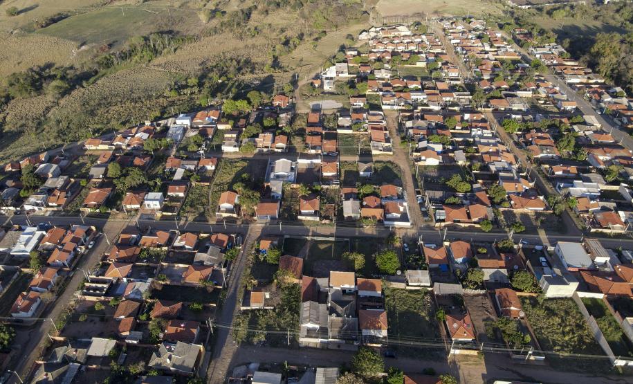 Governador Carlos Massa Ratinho Junior anuncia investimentos em Jacarezinho - bairro panorama Foto Gilson Abreu/AEN