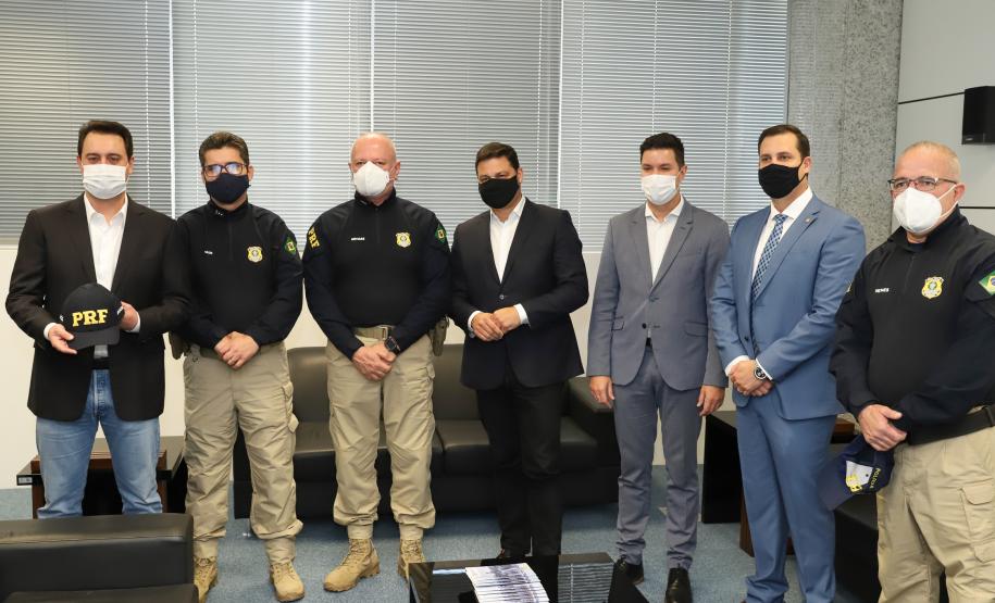 A nova frota é formada por 29 veículos Chevrolet TrailBlazer e uma unidade operacional móvel. Foto: Rodrigo Félix Leal / InfraPR