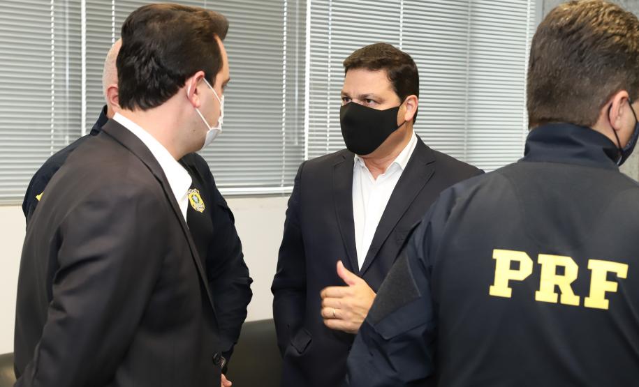 A nova frota é formada por 29 veículos Chevrolet TrailBlazer e uma unidade operacional móvel. Foto: Rodrigo Félix Leal / InfraPR